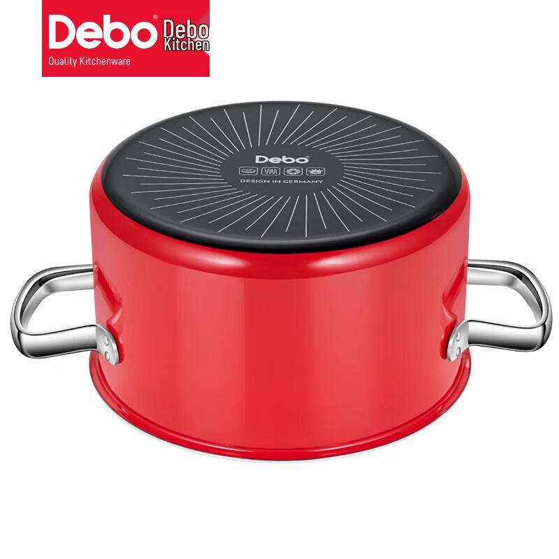 Debo Himalayaanse Keramisch-Staal Titanium Soeppan