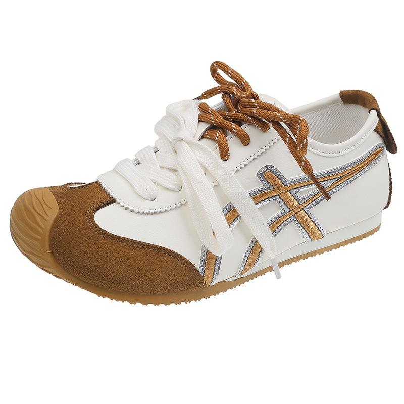 Ballet style retro mandarin duck sports and leisure thin-soled shoes 2025 spring new models