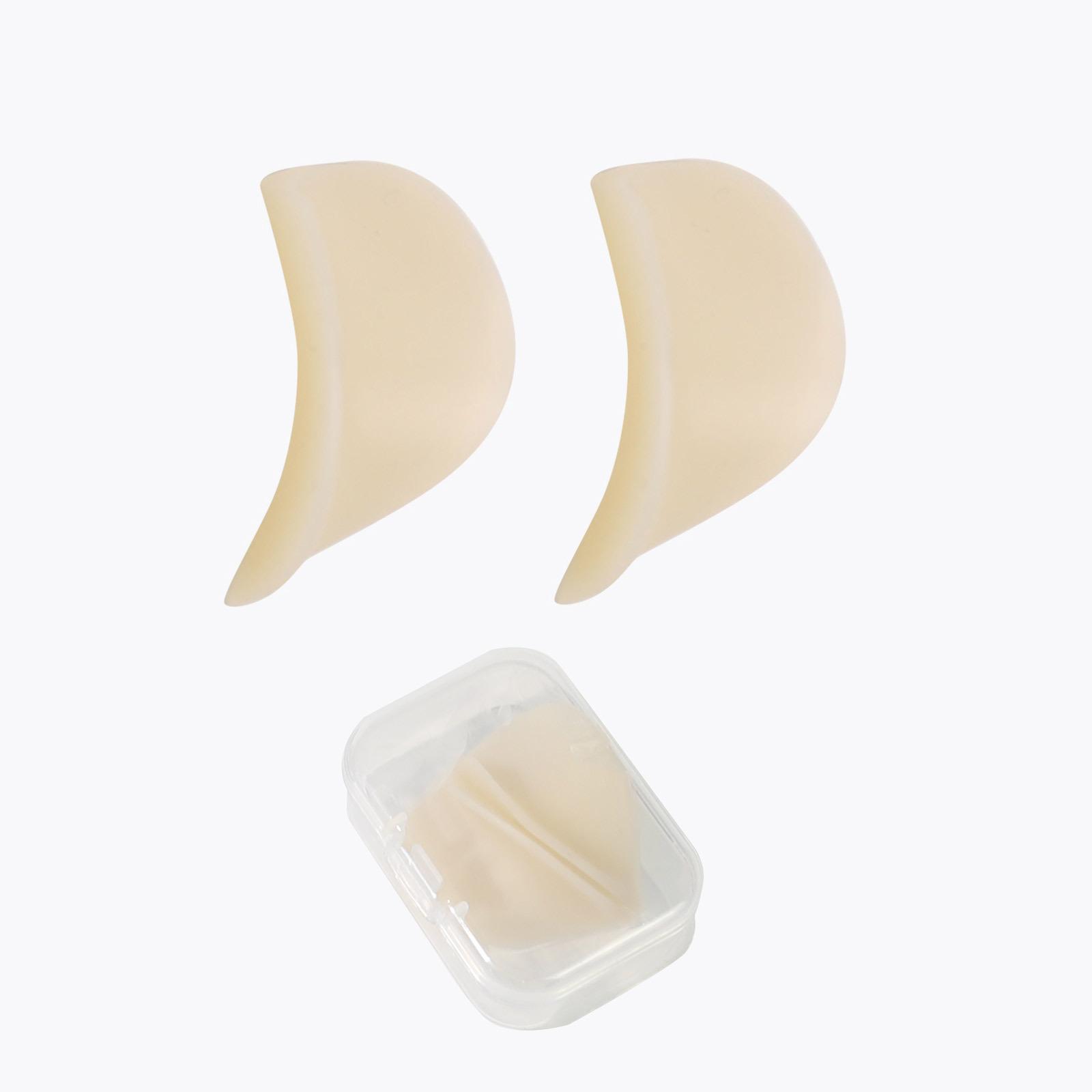1 pair of 3D elf ear stickers, invisible keel, strong support, shaping, self-adhesive silicone ear stickers