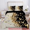 Duvet cover set Butterfly series 3D digital printing single double quilt set three-piece set