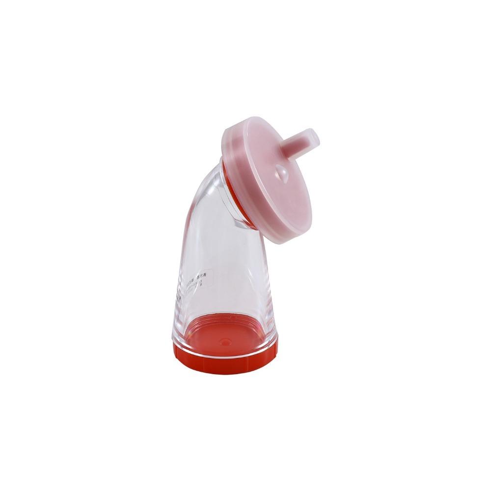 

with Moisture-proof Cover Manual Sesame Grinder Transparent Body Sesame Mill Bottle Restaurant 75 ML червоний