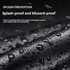 Winter Warm Gloves Windproof Warm Leather Gloves Waterproof Touchscreen Anti Slip Plush Lining Cycling Running Ski Gloves