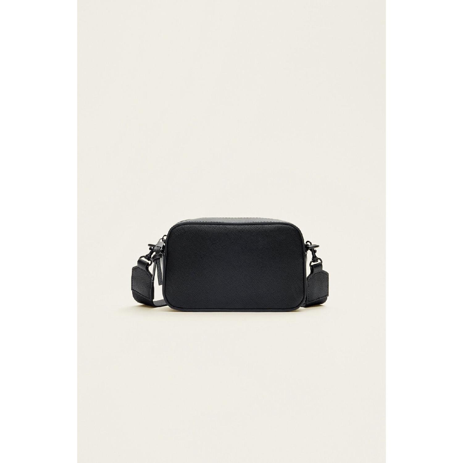 

Сумка через плечо из сафьяновой кожи чёрный