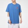 Puma Downtown Graphic Tee With Rainbow Logo Men Tops Blue 531335-13
