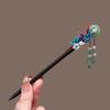2026 Retro Tassel Wood Hairpin for Hanfu & Qipao