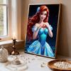Disney The Little Mermaid DIY Pearl Artwork for ArielA Handmade Gift Suitable for Wall Decoration Ideal for Both Home and Office Settings