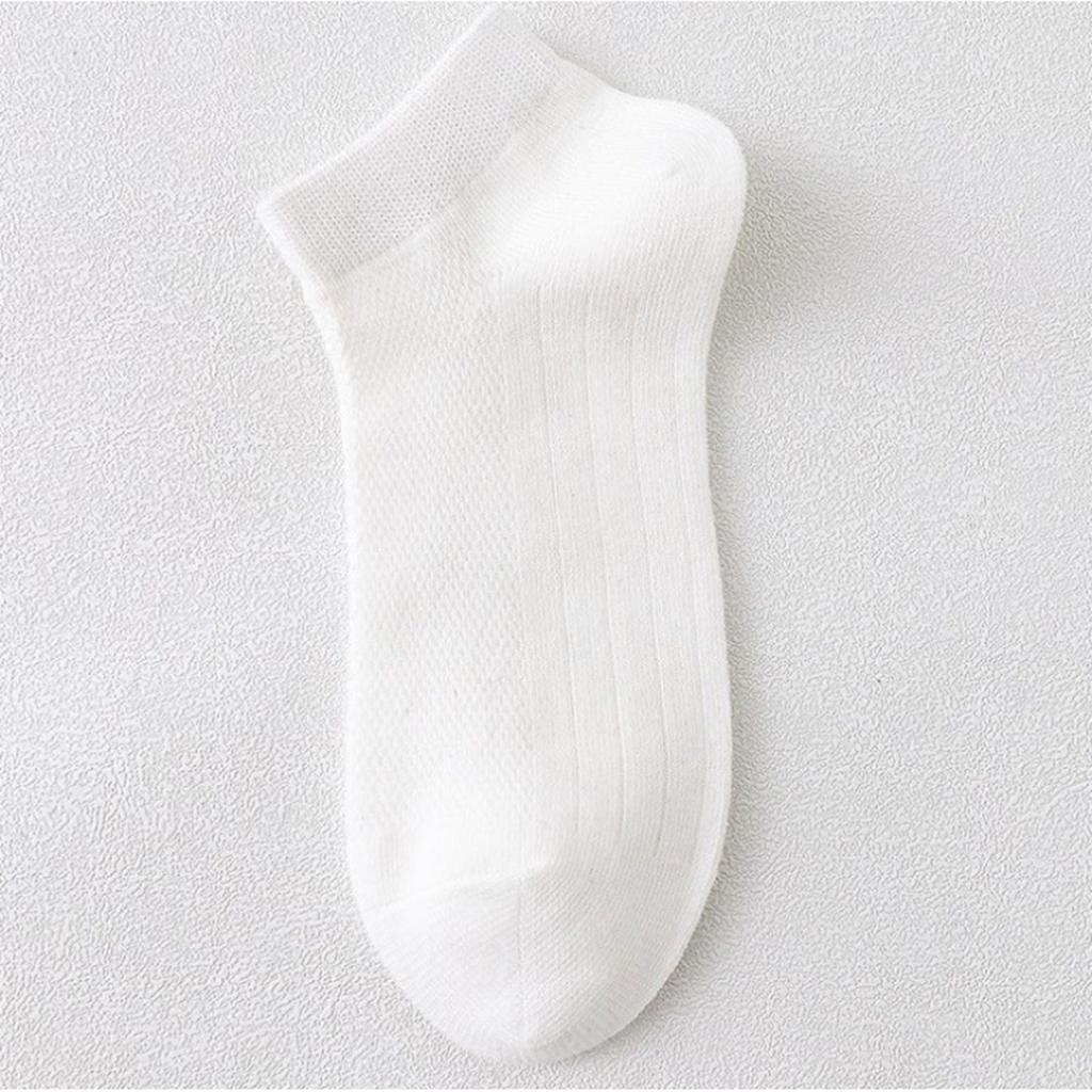 Men Breathable Mesh Athletic Low Cut Socks Lightweight Moisture Wicking Thin Sports Ankle Socks for Daily Wear