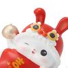 Bunny Sculpture Decoration Desk Tabletop Resin Crafts Homes Spring Festive Chinese Animal Statues
