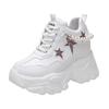 Fashion High Quality High Platform Shoes Woman Autumn Chunky Sneakers Increased 10cm Ladies Shoes Trainers Zapatillas Deportivas Mujer