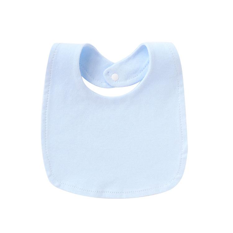 Newborn Baby Bibs Pure Cotton Double Layer Drool Bibs High Absorbency Burp Cloths For Infants Toddlers Soft Skin Friendly