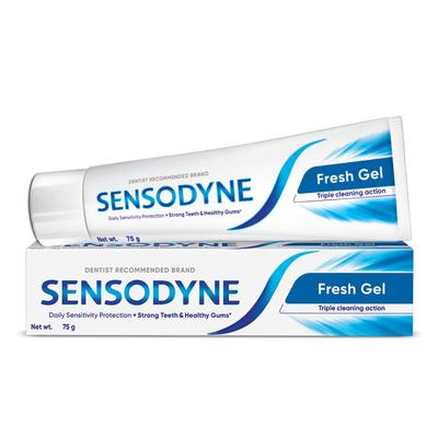 Toothpaste Sensodin Fresh Gel (70 G), Sensodyne Fresh Gel Toothpaste, Glaxo Smith Kline