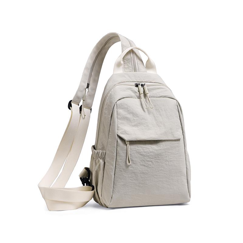 Multi-functional Dual-use Chest Bag Women's Outdoor Lightweight Small Backpack Water-repellent Crossbody Bag