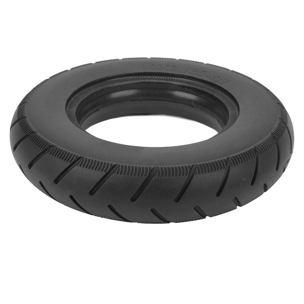 10x2.125 Electric Scooter Solid Tire with Rubber Grooves Urltra Light Anti Slip Electric Scooter