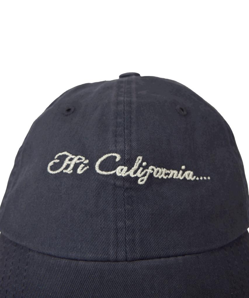 1011 GALLERY Hi California Washed Ball Cap - Navy