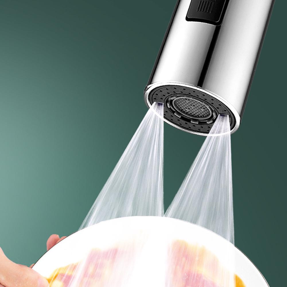 3/2/1pcs 360° Rotatable Bathroom Faucet Extender Sink Water Faucet Adapter Anti Splash Faucet Aerator Kitchen Water Tap Nozzle