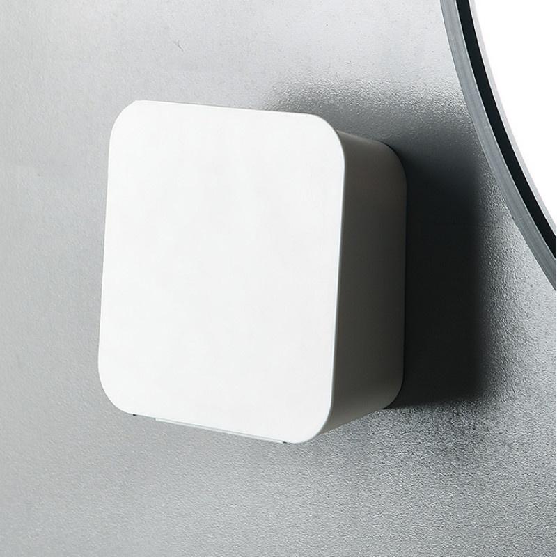 Multifunctional Creative Cotton Swab Storage Box Wall-mounted Cotton Pad Flip Dustproof Small Bathroom Supplies Plastic