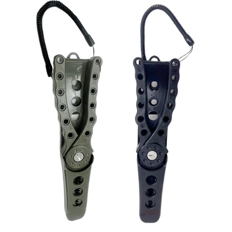 Fishing Flat Tweezers Fishing Controllers Pliers Skidproof Fishing Lip Gripper