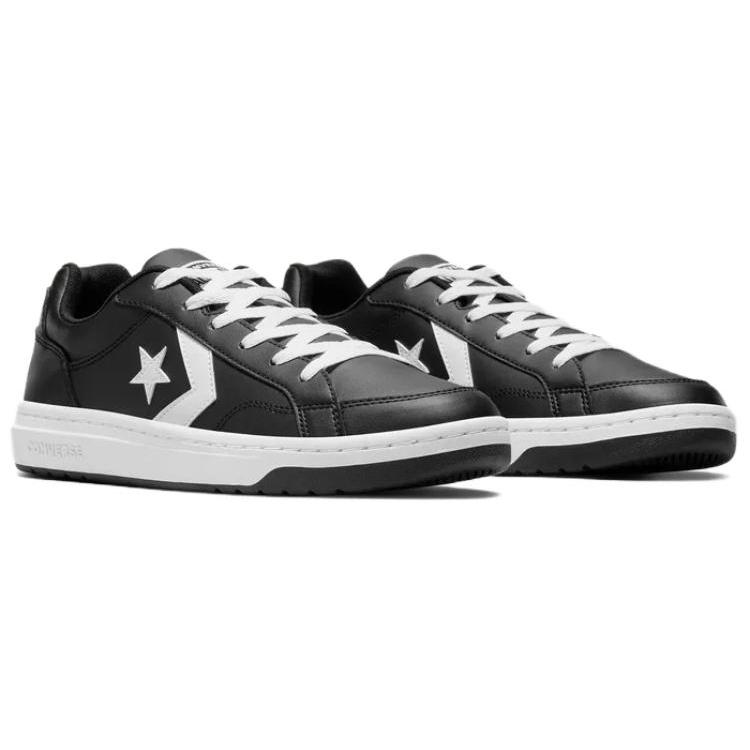 Converse Pro Blaze V2 נוחות עמידות להחלקה איזון קלות נמוכות נעלי סקייטבורד יוניסקס שחור לבן A06630C