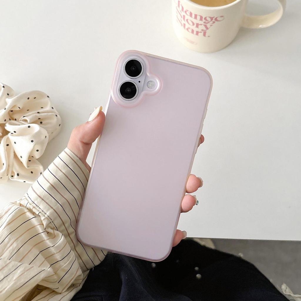 Ultra-thin Frosted Phantom Case for iPhone 17 Pro Max - Anti-fingerprint & Anti-sweat