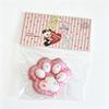 Squeeze Stress Relief Fidget Toy Kawaii Glitter Cat Paw Soft TPR Slow Rising for Travel Anxiety Relief