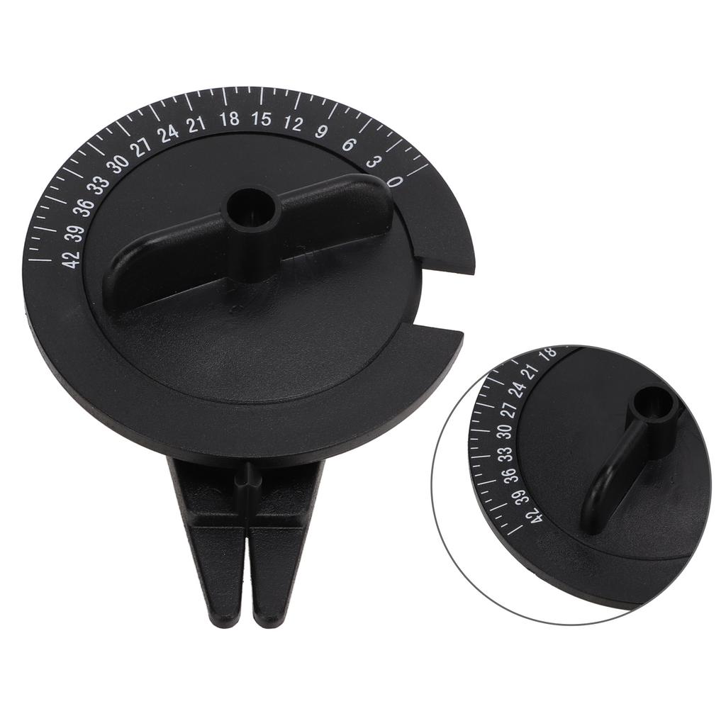 Badminton Racket Tension Calibrator Plastic Badminton Racket String Meter String Machine Tools Black