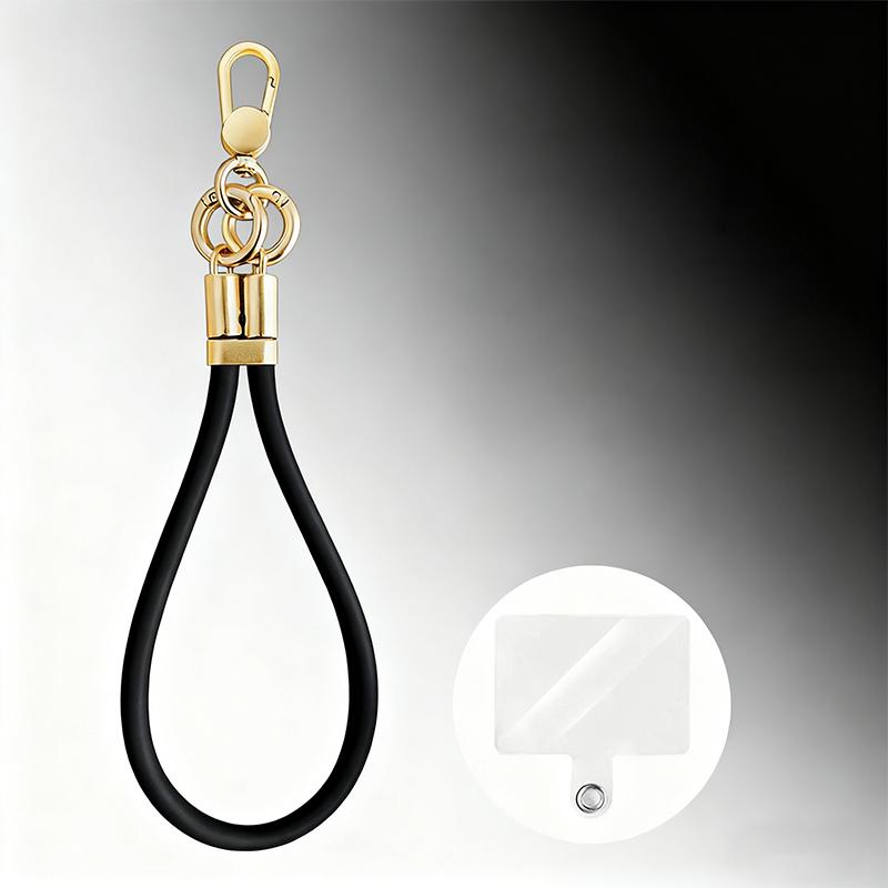 Adjustable Universal Silicone Wrist Strap Phone Case Women'S Handheld Keychain Durable Outdoor Bapa Chain Portable Usb