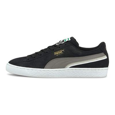 Suede Triplex - Black Steel Grey Unisex Sneakers White 381175-01