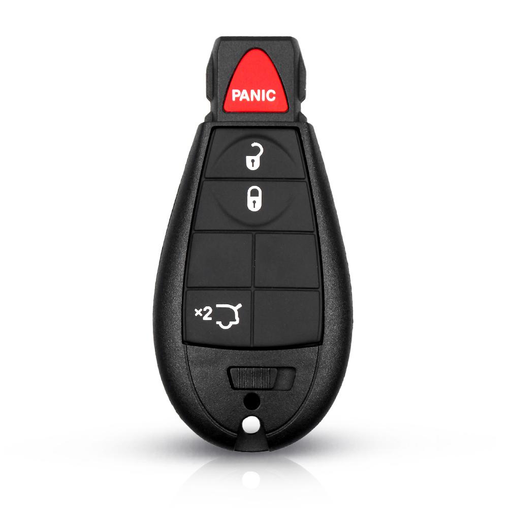 KEYYOU 3/4/5/6/7 Buttons Car Remote Key Shell Fob Case For Jeep Grand Cherokee Chrysler 300 Town & Country Dodge Charger Journey