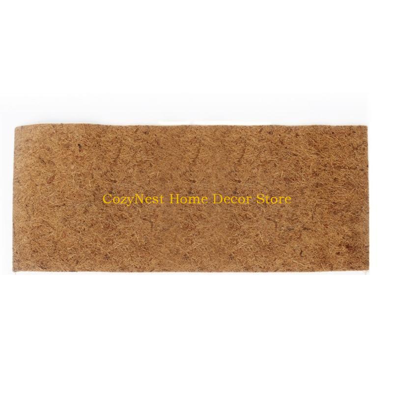 92MF Terrariums Substrate Liner Coconutfiber Carpet for Reptiles Cut To Fit Lizards BeardedDragons Bedding Mat Pet Supplies