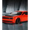 New 1/32 Challenger SRT Hellcat 2024 Alloy Car Model Sound and Light Pull Back Children's Toy Collectibles Birthday Gift