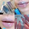 Chameleon Color-Changing Pearlescent Lip Gloss: Spring/Summer Glitter with Mirror Shine and Fine Shimmer