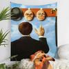 Rene Magritte Modern Art Tapestry Decoration Art Microfiber Background For Bedroom Living Bar Garden Outdoor Festival