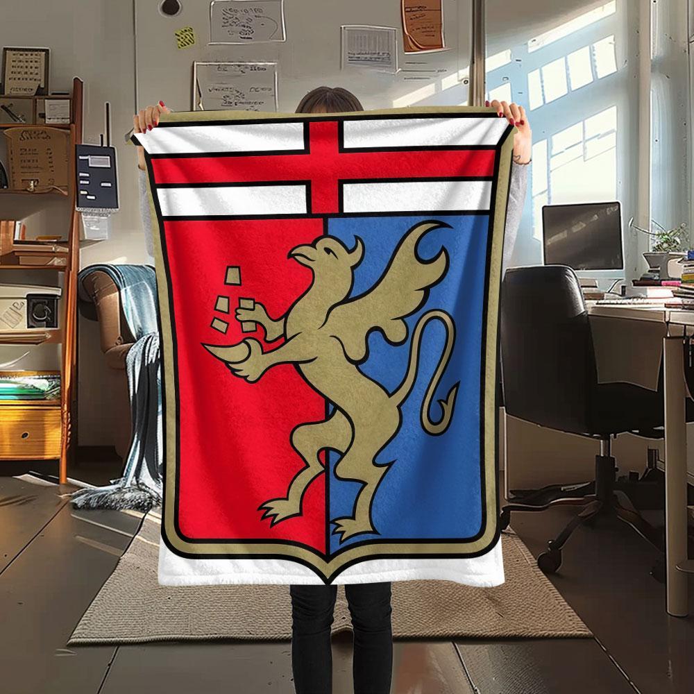 Genoa C.F.C Decke, Hohe Qualität, Bequem für alle Jahreszeiten, Heimdekoration, Wärme und Komfort