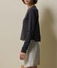 SHINE ON YOU Cotton Basic Long Sleeve T-Shirt_ Deep Charcoal