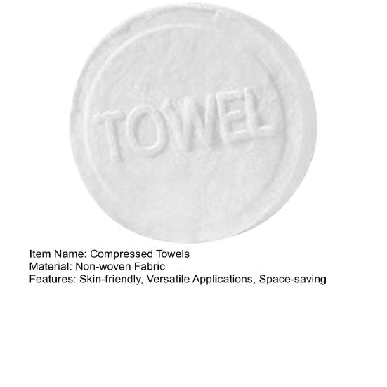 100 Pcs Compressed Towel Tablets Portable Travel Towels Mini Compressed Towels Soft Hand Wipe Compressed Coin Tissue for Travel Home Outdoor
