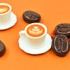 10Pcs Home Decor Crafts Mini Coffee Cup Resin Dollhouse Simulation Food Play Scale Ornaments Diy Handmade Doll Accessories