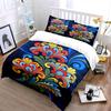 Floral pattern with swirls. Bedding sets Duvet cover sets Duvet covers Pillowcases(1 * Duvet Cover 2 * Pillowcases without duvet insert)