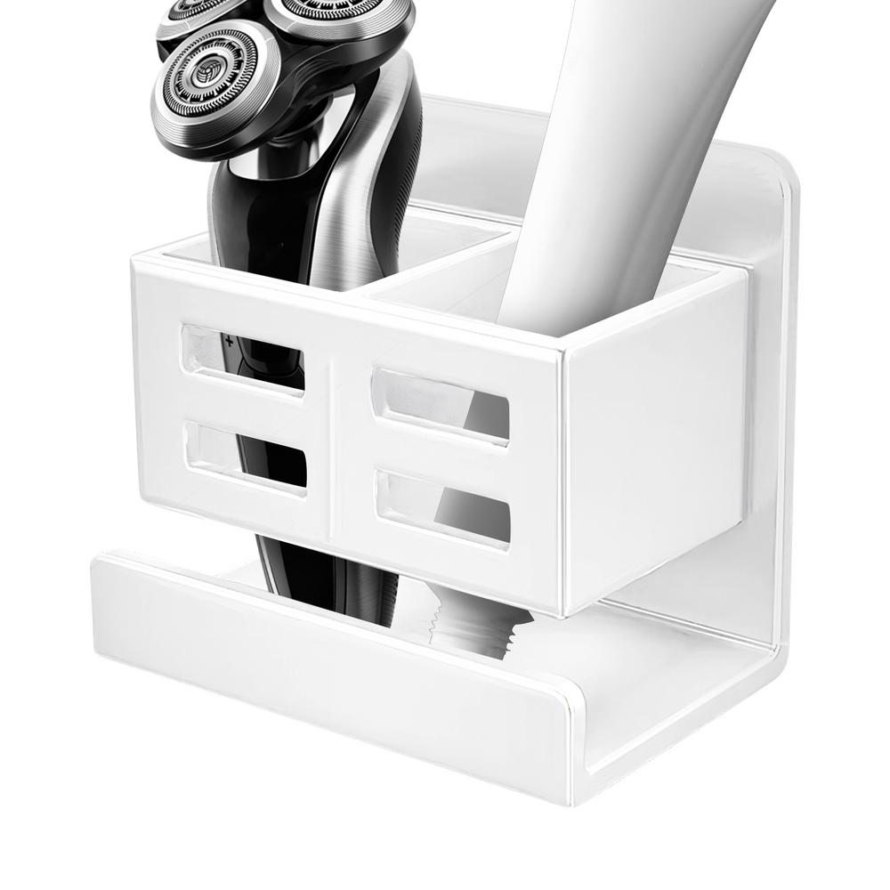 No Drill Shower Shelves Floating Bathroom Shelves Wall-Mounted Bathroom Shelves Over Toilet Floating Bathroom Shelves For Inside