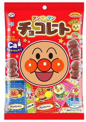 Fujiya Anpanman Chocolate 34g X 10 Bags (Small Bag)