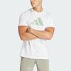 Adidas Aeroready Tennis Logo Slam Tee Men Tops White IS2418