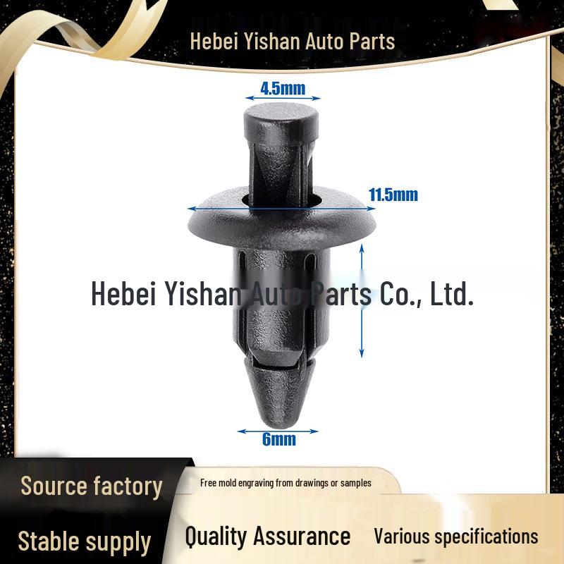 Universal Snap-In Arrow Clips for Honda, Nissan, Suzuki, Subaru Bumpers