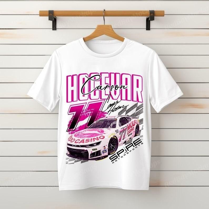 Sweatshirt NASCAR Carson Hocevar, Chemise Vintage Carson Hocevar, Carson Hocevar77