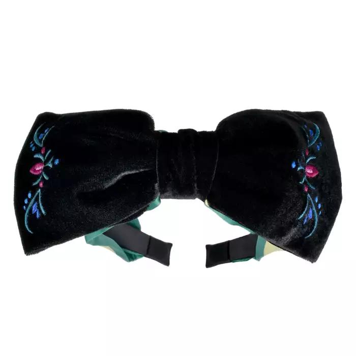 Disney Anna ( Green ) Headband Big Ribbon COSTUME GOODS Japan NEW Disney Store