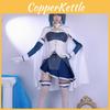 Madoka Magica Cosplay Kostume Med Polyesterstof Til Anime Rollespil