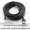 KeBaolong 4-Core Micro USB Data & Power Extension Cable for Xiaomi Camera Surveillance