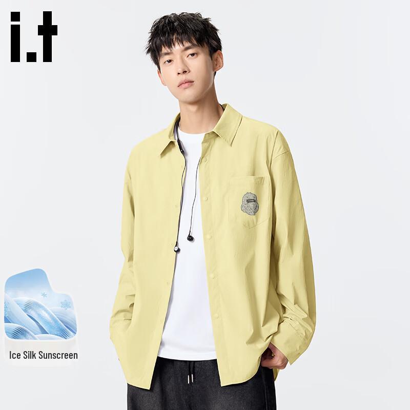 Fingercroxx Men s Ice Silk Sun Protection Long Sleeve Casual Shirt 4XL