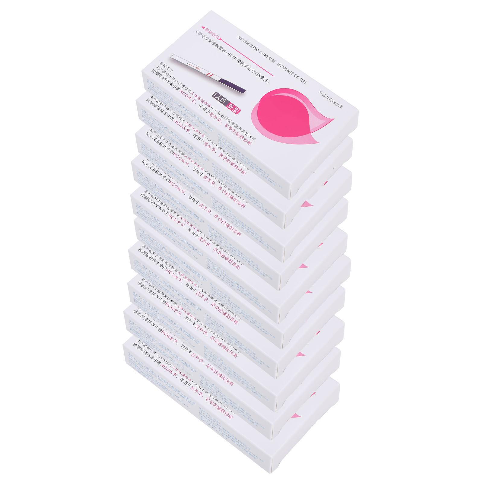 Женская тест-полоска на беременность, точная моча, ХГЧ, ранний тест на беременность, обнаруживающая полоску