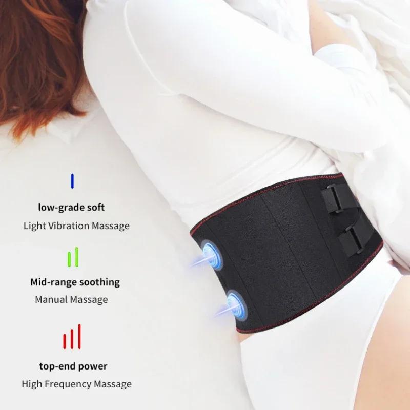 Portable Heat Massage Waist Brace Waist Support Belt Waist Massager Electric Lumbar Heating Belt