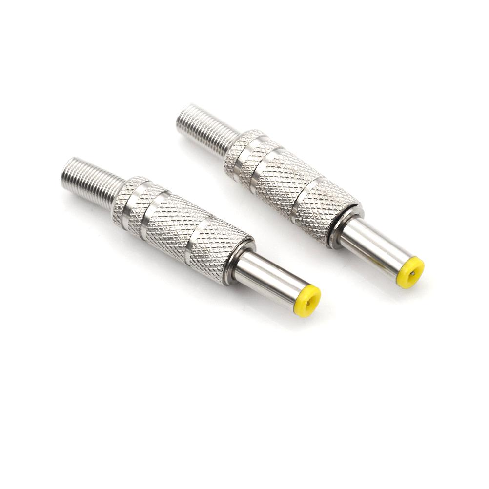 1 buc. Conector adaptor mufă mufă de alimentare cc metal 5,5x2,1 mm