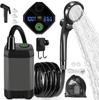 Portable Electric Shower Head for Outdoor and Camping